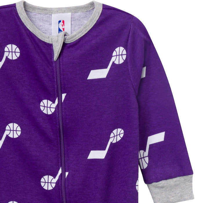 Baby Neutral Utah Jazz Sleep 'N Play Sleepwear Gerber®