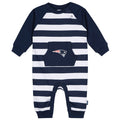 Baby New England Patriots Football Romper with Pocket NFL NFL