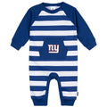 Baby New York Giants Football Romper with Pocket NFL NFL