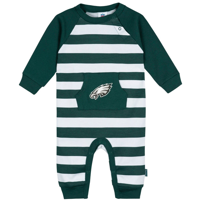 Baby Philadelphia Eagles Football Romper with Pocket NFL NFL