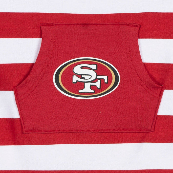 Baby San Francisco 49ers Football Romper with Pocket NFL NFL