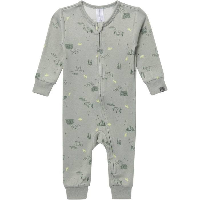 Baby Boys Mountain Gray Snug Fitting Footless Pajamas Sleepwear Gerber®