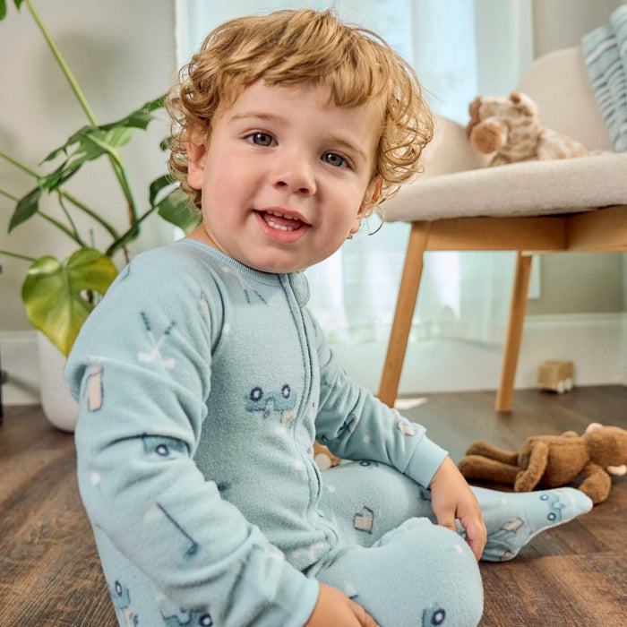 Baby & Toddler Boys Golf Footed Fleece Pajamas Sleepwear Gerber®