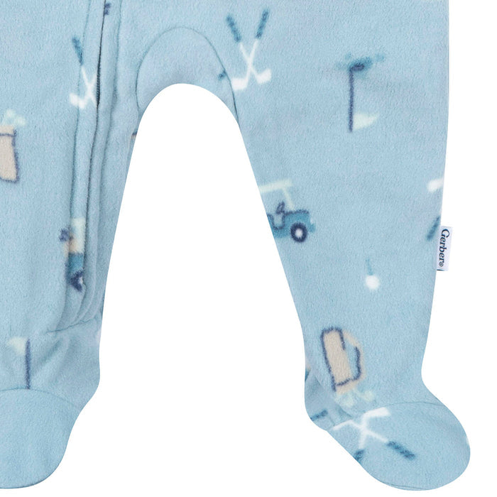 Baby & Toddler Boys Golf Footed Fleece Pajamas sleepwear Gerber®