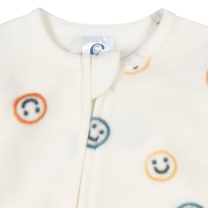 Baby & Toddler Boys Smileys Footed Fleece Pajamas sleepwear Gerber®