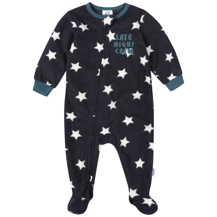 Baby & Toddler Boys Stars Footed Fleece Pajamas sleepwear Gerber®