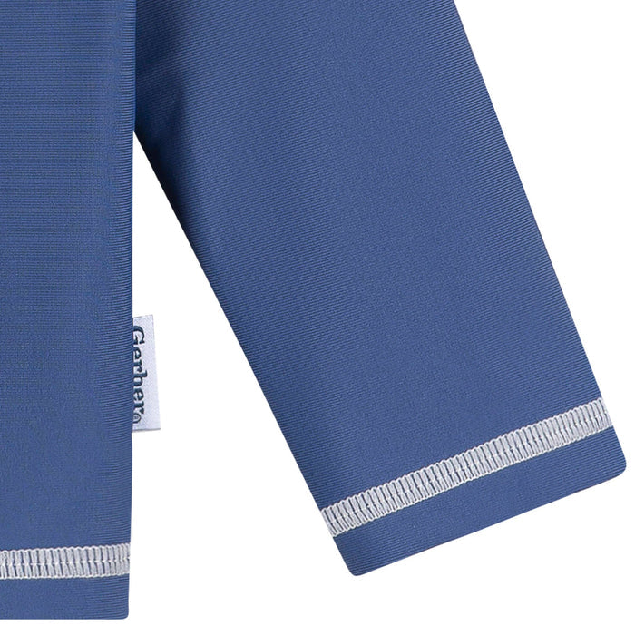 Baby & Toddler Boys Blue Rashguard Top Swimwear Gerber®