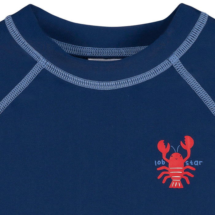 Baby & Toddler Boys Navy Rashguard Top Swimwear Gerber®