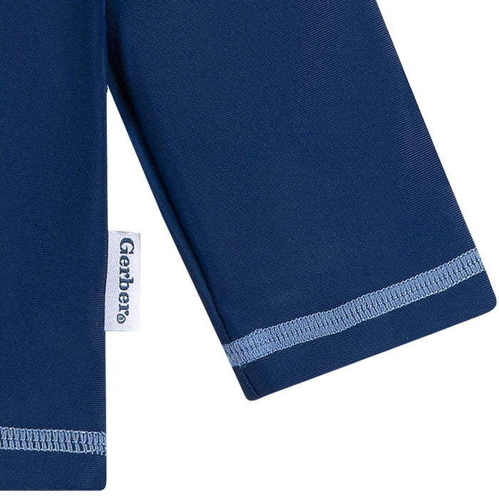 Baby & Toddler Boys Navy Rashguard Top Swimwear Gerber®