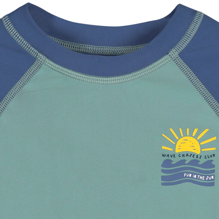Baby & Toddler Boys Green Rashguard Top Swimwear Gerber®