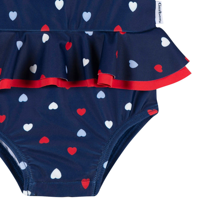 Baby & Toddler Girls Hearts Swimsuit Swimwear Gerber®