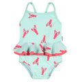 Baby & Toddler Girls UPF 50+ Lobsters One-Piece Swimsuit swimwear Gerber®