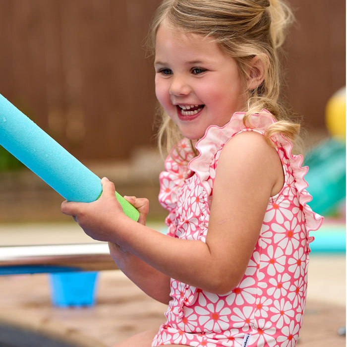 Baby & Toddler Girls UPF 50+ Retro Daisies One-Piece Swimsuit swimwear Gerber®