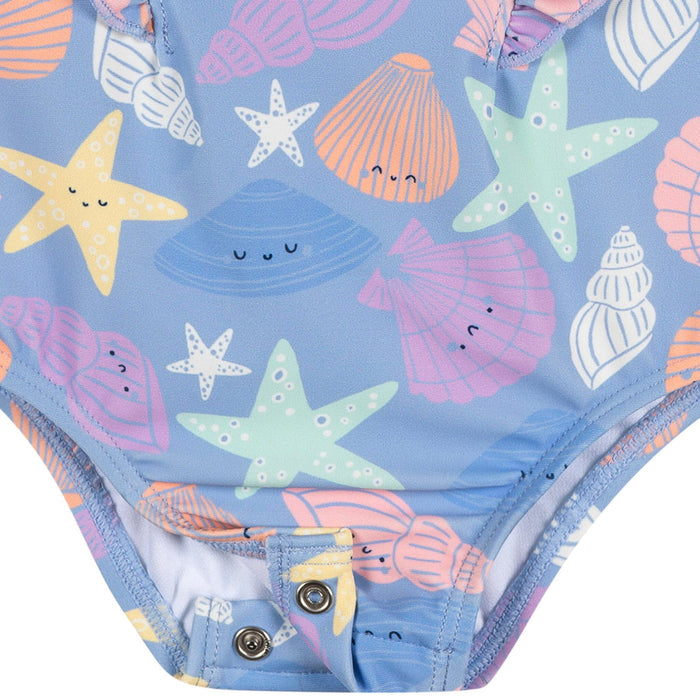Baby & Toddler Girls Seashells Swimsuit Swimwear Gerber®