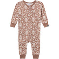 Baby Girls Brown Snug Fitting Footless Pajamas Sleepwear Gerber®
