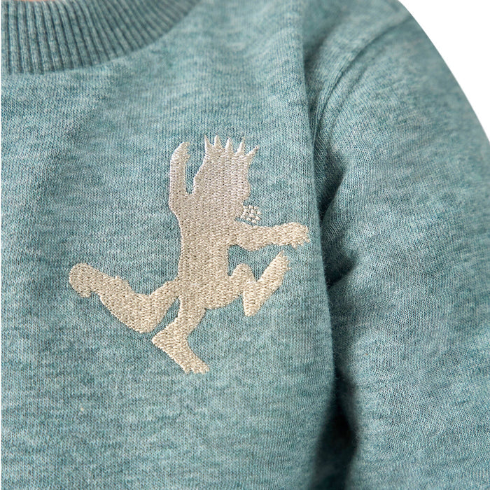 Baby & Toddler Neutral Blue Heather Where The Wild Things Are Sweatshirt Outerwear Modern Moments™ by Gerber®