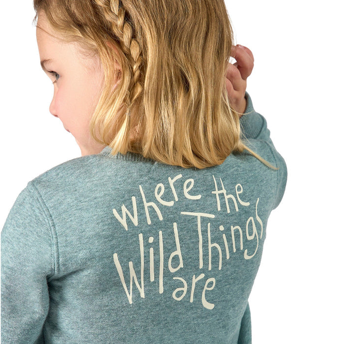 Baby & Toddler Neutral Blue Heather Where The Wild Things Are Sweatshirt Outerwear Modern Moments™ by Gerber®