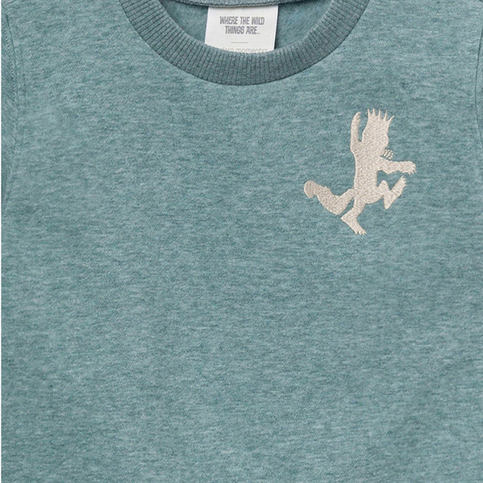 Baby & Toddler Neutral Blue Heather Where The Wild Things Are Sweatshirt Outerwear Modern Moments™ by Gerber®