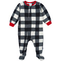 Baby & Toddler Neutral Gingham Footed Fleece Pajamas sleepwear Gerber®