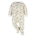 Baby & Toddler Neutral Mistletoe Footed Fleece Pajamas Sleepwear Gerber®