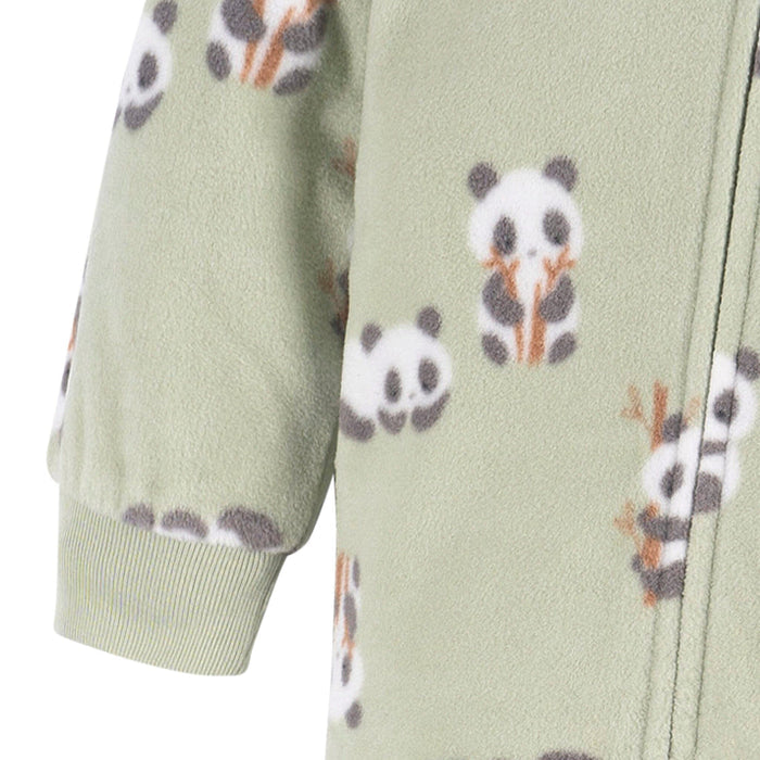 Baby & Toddler Neutral Pandas Footed Fleece Pajamas Sleepwear Gerber®