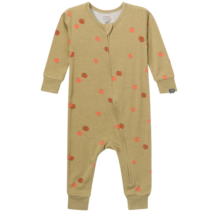 Baby Neutral Green Snug Fitting Footless Pajamas Sleepwear Modern Moments™ by Gerber®