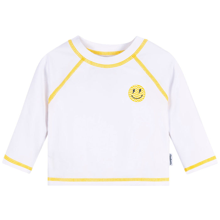 Baby & Toddler Neutral White Rashguard Top Swimwear Gerber®