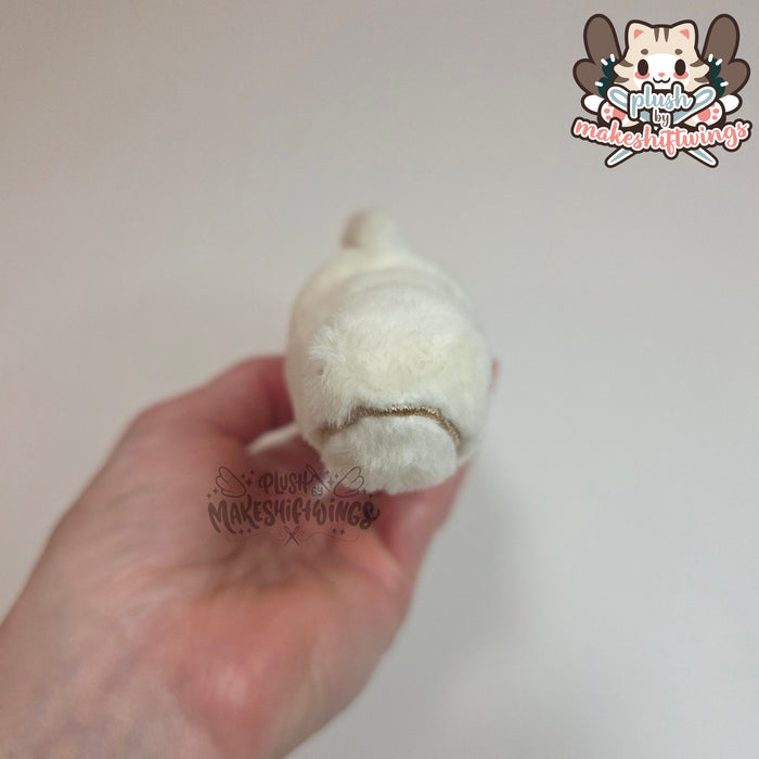 Banana p-eel plush (minky)