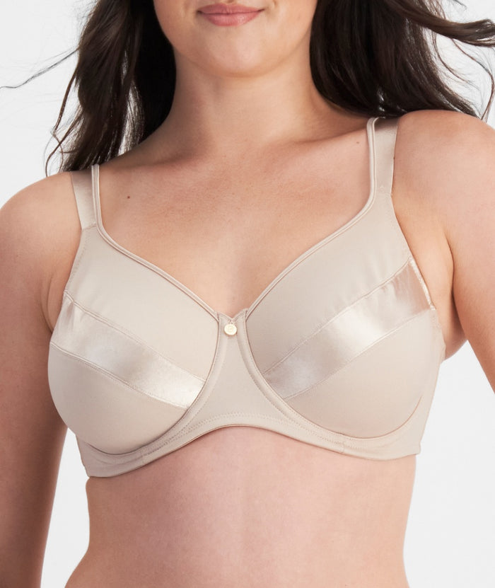 Berlei Minimiser Underwire Bra - Soft Powder