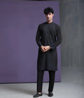 Black Cotton Jacquard 2.0