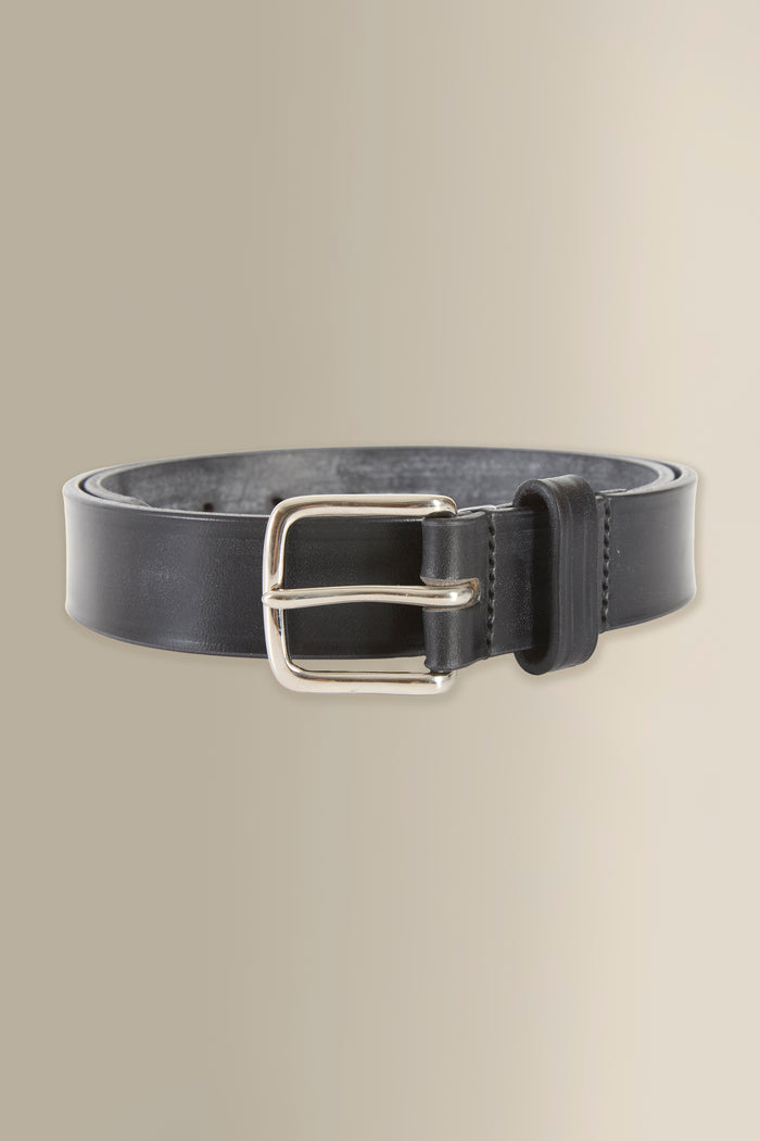 Black Frogmore Leather Belt