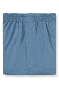 Blue Cotton Boxer Shorts