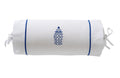 Bolster, Ginger Jar Chain-Links (White)