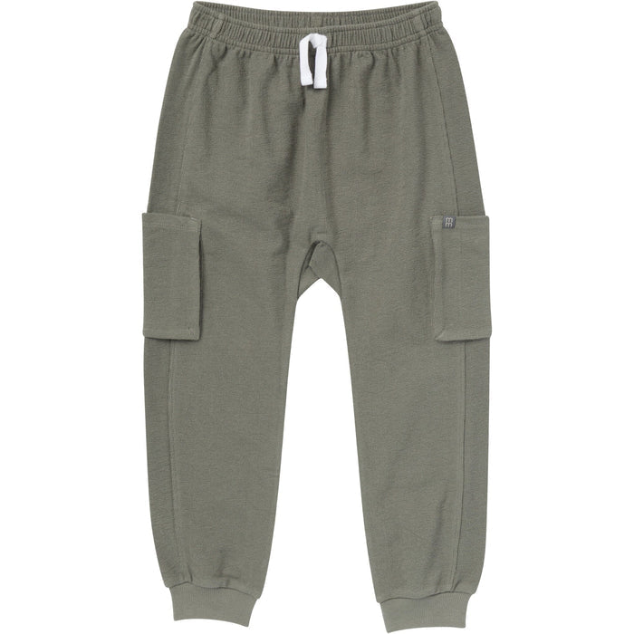Baby Boys Green Sweatpant With Cargo Pockets Pants & Bottoms Modern Moments™ by Gerber®
