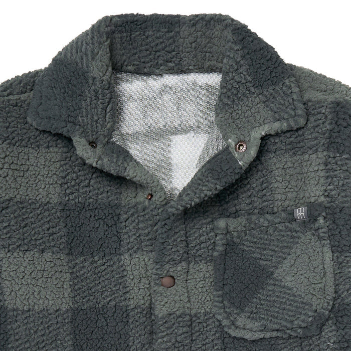 Baby Boys Green Plaid Sherpa Jacket Outerwear Gerber®