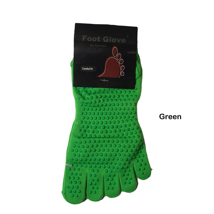 Bright Colours Anti Slip Ankle Toe Socks - Kawata House of Socks