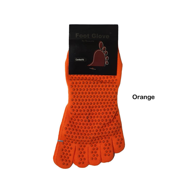 Bright Colours Anti Slip Ankle Toe Socks - Kawata House of Socks