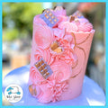bubble gum couture signature cake - gluten free