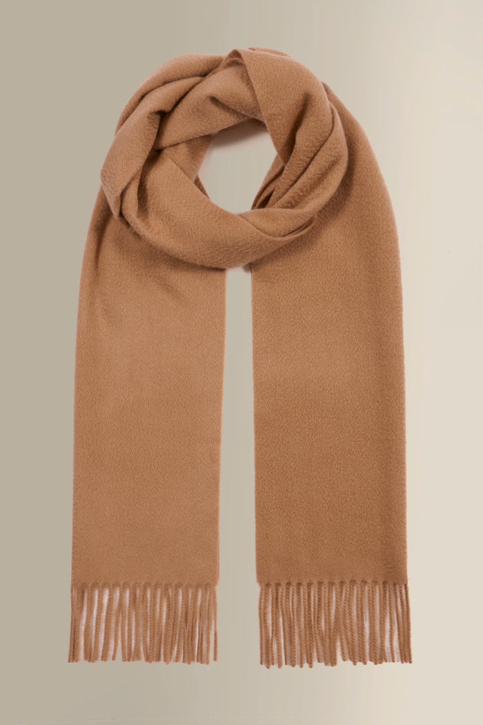 Camel Cashmere Scarf