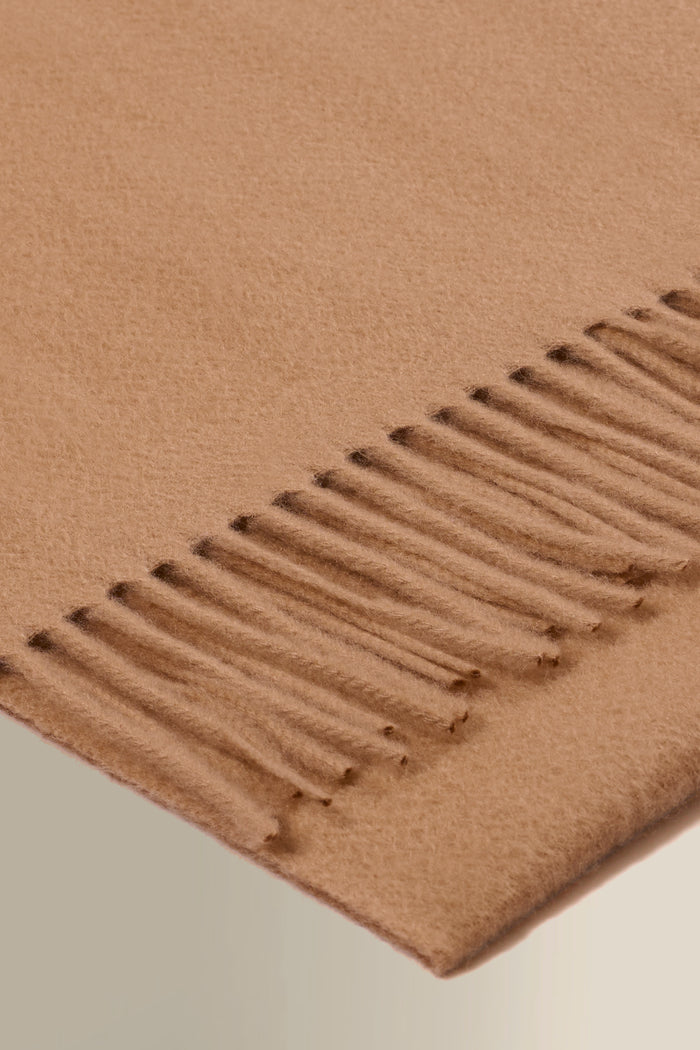Camel Cashmere Scarf