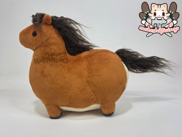 Cave painting honse plush