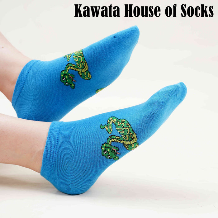 Chinese Zodiac 3 Pairs Ankle Socks with Mini Pocket Compartment