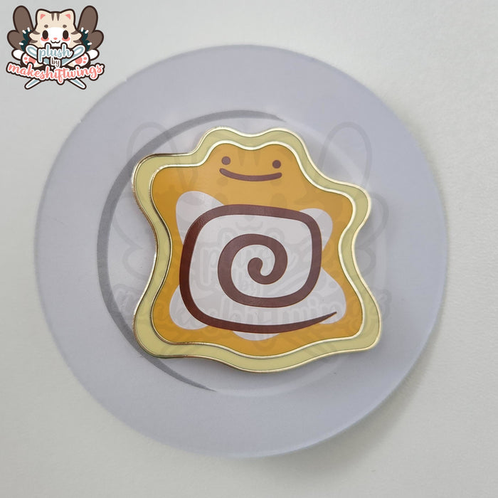 Cinnamon Roll Hard Enamel Pin