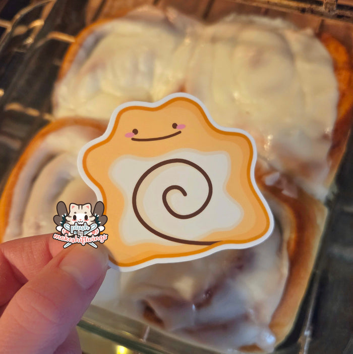 Cinnamon roll sticker