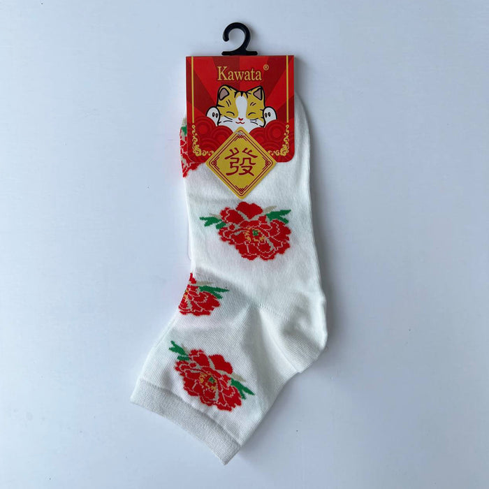 CNY Quarter Floweries Socks