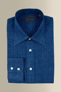Cobalt Linen Salcombe Shirt