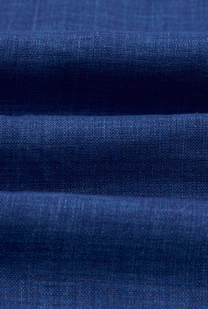 Cobalt Linen Salcombe Shirt