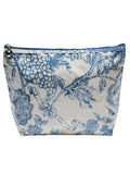 Cosmetic Bag (Medium), Cotton/Waterproof PVC, Pineapple Garden
