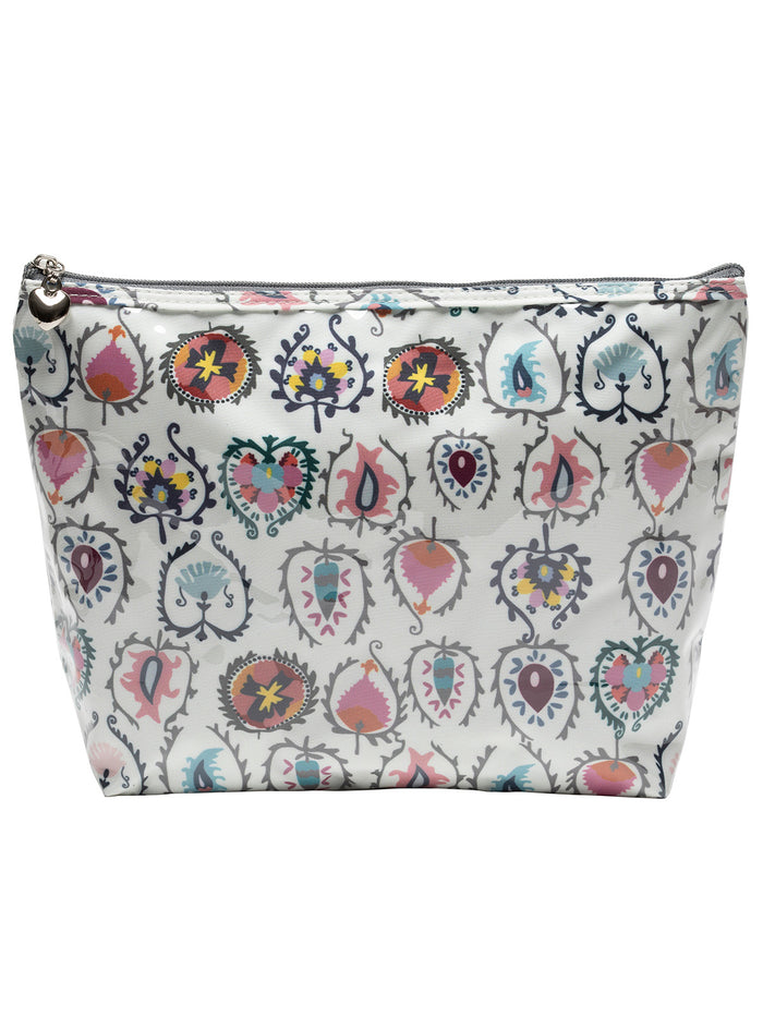 Cosmetic Bag (Medium), Cotton/Waterproof PVC, Wild Things