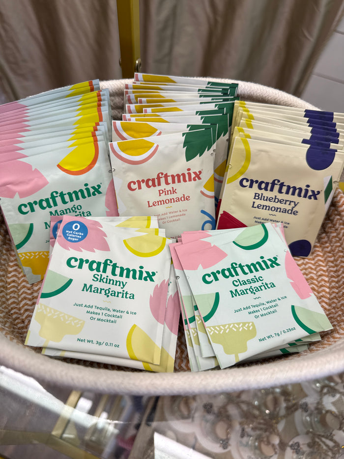Craftmix Individual Mocktail Flavor Packets